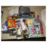 TOYS, APRONS, CURTAIN TASSELS