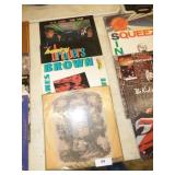 4 ASSORTED ROCK N ROLL RECORD ALBUMS