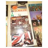 4 ASSORTED ROCK N ROLL RECORD ALBUMS