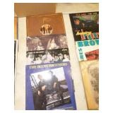 4 ASSORTED ROCK N ROLL RECORD ALBUMS