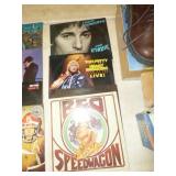4 ASSORTED ROCK N ROLL RECORD ALBUMS