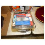 2 ROLLS OF NEW SMALL HOSE & NEW DRILL BIT SET