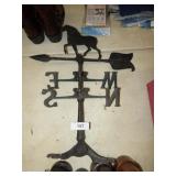 VINTAGE METAL WEATHER VANE