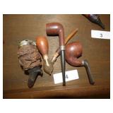 ASSORTED SMOKING PIPES