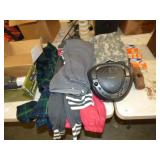 ANT KILLER, CLOTHES, CAMO PANTS, CD RADIO