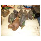 ASSORTED VINTAGE RUBBER DECOYS