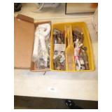 NEW LAUNDRY SINK FAUCET & DRAIN SET & BRASS VALVES