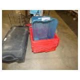 4 FLAP TOTES, & LARGE TOTE
