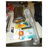 NEW COMMERCIAL MOEN GRAB BAR, BREAD BOX, RAIN COAT