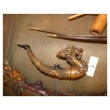VINTAGE DRAGON SMOKING PIPE