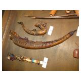 VINTAGE LARGE DRAGON SMOKING PIPE