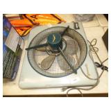 VINTAGE HEAVY METAL VORNADO WINDOW FAN WORKS