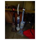 2 VACUUMS & STEAM CLEANER