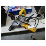 DEWALT T HANDLE 1/2' HEAVY DUTY DRILL WORKS GOOD