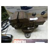 VINTAGE BUFFALO 4' BENCH VISE
