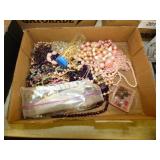 FLAT OF ESTATE COSTUME JEWELRY
