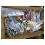 FLAT OF ESTATE COSTUME JEWELRY