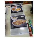 2 NEW SERVING TRAYS