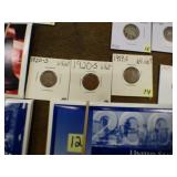 1919-S, 2-1920-S WHEAT CENTS 3 COINS