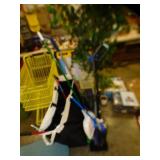 LAUNDRY BIN, MOPS & BROOM