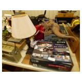 NEW AIR BED, CASSETTES, LAMP, DINO, KEURIG COFFEE