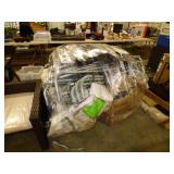 PALLET OF TRAMPOLINES MAYBE 2 COMPLETE ?