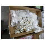 FLAT OF ESTATE COSTUME JEWELRY