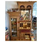 Ant. Unique Specialty crafted hutch 1pm pick up