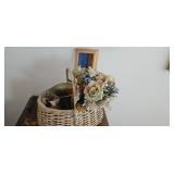 Basket of home Decor (living room)
