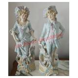 13" Statues (living room) marked 3248, 3242