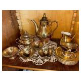 Bavaria Gold Tea Set (dining room)
