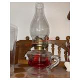 Risdon Oil Lamp (dining room)