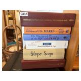 Lot of 6 large books (dining room)