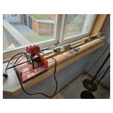 Rock tumbler modified to stir paint - works-