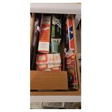 Drawer of crafting items (craft room)