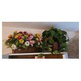 Faux Plants (craft room)