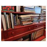 Books on this shelf- downstairs living room