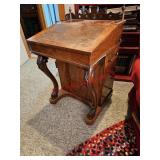 Vintage wooden desk - downstairs living room