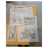 Model train car directions- train room