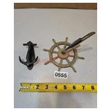 Nautical theme door knocker and pen holder -