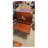 Antique Desk (middle room downstairs]