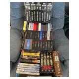 VHSï¿½s and DVDï¿½s (dining room)