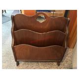 Solid wood Magazine holder (dining room)
