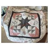 2ft x 2ft quilt Square  (behind kitchen bar)