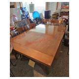 Dining table with 6 chairs, PICUP AFTER 1PM ONLY,