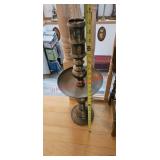 27" Antique Candleholder (entryway)