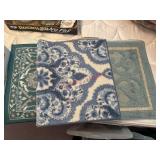 3 throw rugs  (spare room)