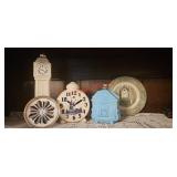 Clock themed collectibles (Guest Bedroom)
