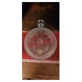 Vintage Imperial Glass Covered Dish Pocket Watch