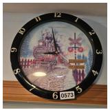 Train clock- train room